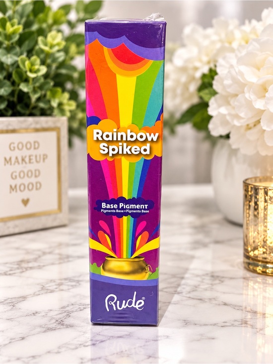 Other - NWT Rude Cosmetics Rainbow Spiked Base Pigment Dark Blue 38018